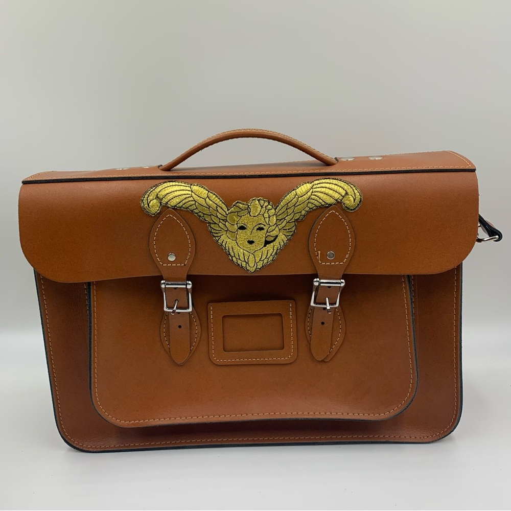 The Leather Satchel Co bag measurements height